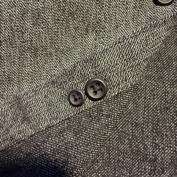 Marc Anthony Luxury Fabric Shirt XL – Slim Fit – Gray Long Sleeve Button Front - Picture 2 of 7